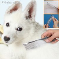 Dog Comb Long Hair Combs for Dog Grooming Stainless Steel Pet Hair Remover Straight Comb Dogs Brush Cleaning Tools Pet Supplies