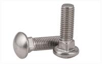 GB12 304 stainless steel semi-round head screws M6 M8 carriage screws Bridge screws Shelf screws anti-theft bolts