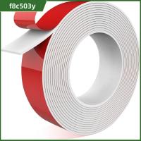 F8C503Y สีขาวขาว เทปสองด้าน X 1in 0.04in หนา เทปสำหรับติดตั้ง ทนทานสำหรับงานหนัก เทปโฟม PE การติดตั้งการเติมรถยนต์และช่องว่าง