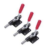 3Pcs 32mm Plunger Stroke Metal Push Pull Toggle Clamp 227Kg 500 Lbs