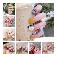 【hot sale】 ❦ B50 Fashion Nail Sticker Waterprrof Nail Art Nail Sticker DA081 DA100