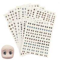 Multistyles Cartoon Eyes Stickers Anime Figurine Face Organ Paster Decals Glass Chips Paper Accessories