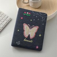Album Shell Cover Photo Card Collection Book A5 Binder Album Folder A5 Photo Storage Book Sweet Embroidery Butterfly Six-hole