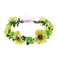 Jewelry Gift Headband Hair Accessories Cloth Flower Headband Flower Headband Hair Wreath Garland Wedding Party