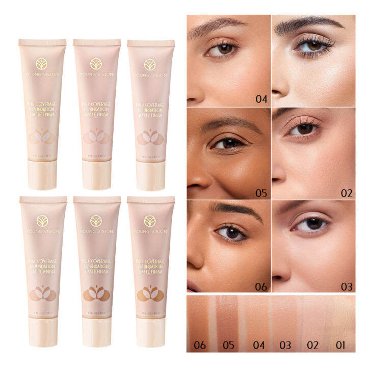 Concealer Liquid Foundation Brightening Moisturizing Nourishing