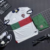 ◙✸ Portuguese Soccer Shirt 2023 Official Model White Shirt Blue Pants