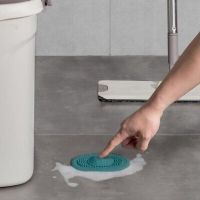 2021 new style bathroom sink deodorant cover floor drain sewer TPR material hair filter toilet floor drain floor drain cover Dishracks Sink accessorie