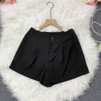 Casual Suit Shorts for ashion Summer High Waist Shorts Wide Leg Loose Pants