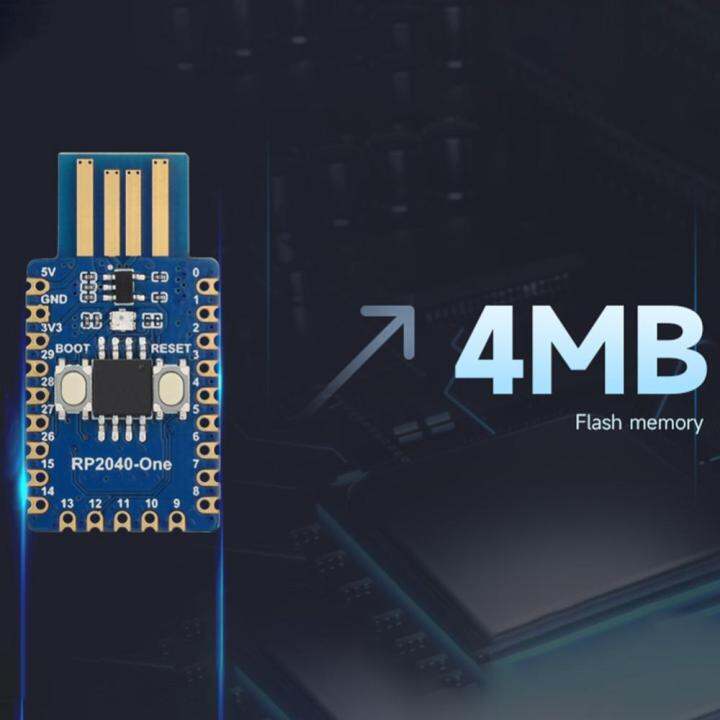 rp2040-mcu-board-ไมโครคอนโทรลเลอร์ปลั๊ก-usb-a-บอร์ดพัฒนาขึ้นอยู่กับ-raspberry-pi-rp2040-gpio-อเนกประสงค์29ชิ้น