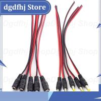 Dgdfhj Shop 5pcs DC Female Male Plug Connectors Cable Jack Plug Adapter for LED Strip CCTV Camera 5.5x2.1mm