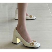 CODwumei04 Woman leather Thick heel sandals high:7.5cm 0001