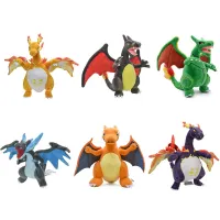 【CW】❈▤✼  23-38CM Anime Figure Charizard MegaXY Evolution Cartoon Stuffed Kids Xmas Gifts