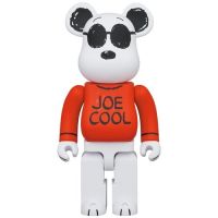 (ของแท้) Bearbrick Peanuts Snoopy Joe Cool 1000% แบร์บริค สนู้ปปี้ Medicom Toy ของใหม่ มือ 1