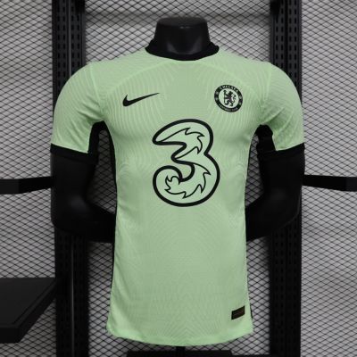 [Player Version] 2023-24 Chelsea away เสื้อฟุตบอล สีเขียวอ่อน