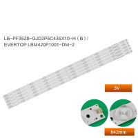 แถบไฟแบล็คไลท์ Led 5ชิ้น/เซ็ตสำหรับ42PFL5V40 Philips/43PFF2651 T3/T3แถบไฟ LCD ไฟแบ็คไลท์ LBM420P1001-DM-2