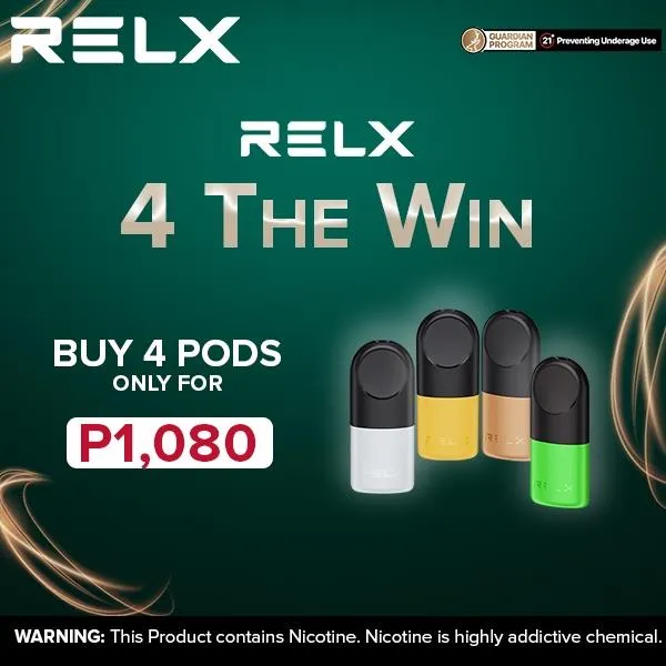 4 THE WIN/4 PODS BIG DISCOUNT FREE POD CASE Lazada PH