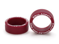 95116 TAMIYA Mini 4WD  Fully Cowled Mini 4WD 25th Anniv. Low Friction Low Profile Tires (Maroon, 2pcs.)