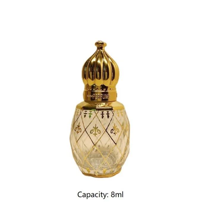 classical-perfume-roll-on-bottle-luxuriant-mini-glass-bottle-delicate-refillable-vial-luxuriant-essential-oil-sample-bottle-arab-style-cosmetic-container