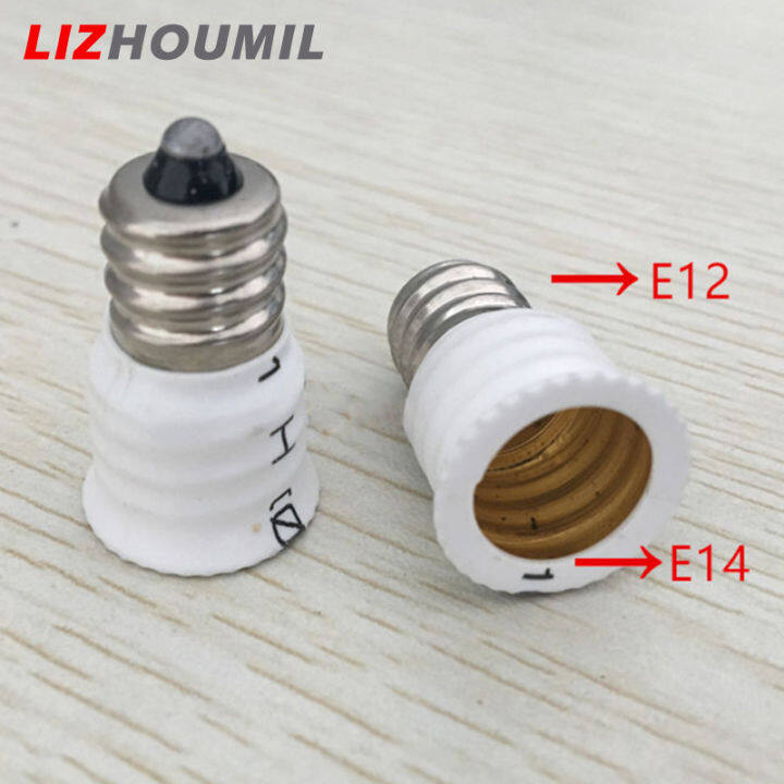 lizhoumil-คุณภาพสูง-e12เป็น-e14-converter-ที่ใส่โคมไฟ-led-ฐานหลอดไฟ