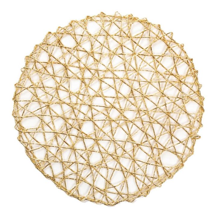japanese-woven-home-round-heat-insulation-placemat-pvc-waterproof-non-slip-home-dining-table-mat