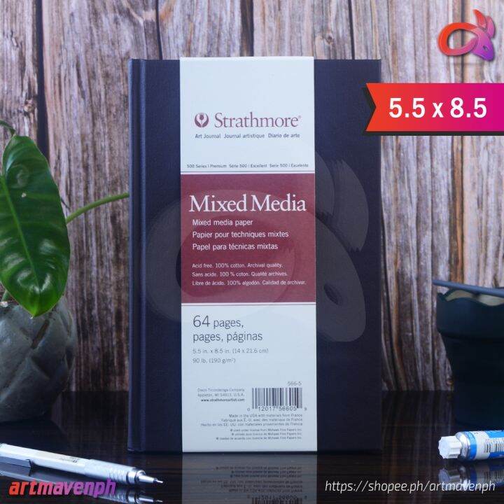 Strathmore 500 Series Mixed Media Paper Hardbound Art Journal Lazada PH