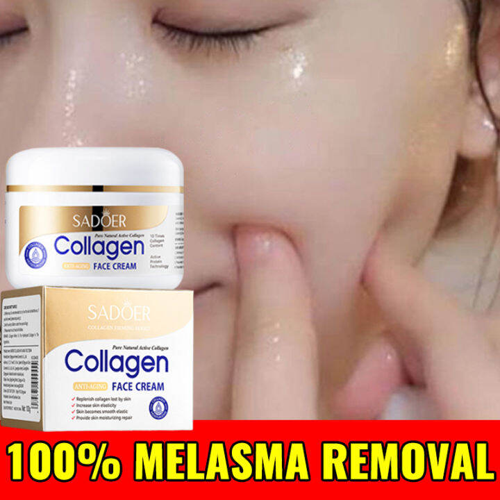 Lighten Dark Spots Melasma Cream Collagen Moisturizing Antiwrinkle
