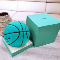 Blue PIRIER basketball basketball gift gift boxes basketball ball 7 green children