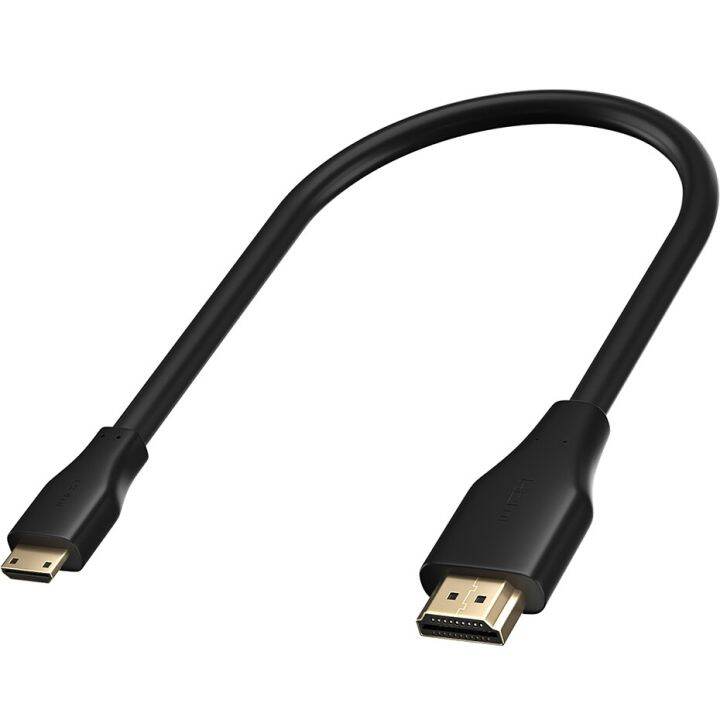 4K cable Mini Short Type C mini HDMI to HDMI Cable for Digital Camera Tablet