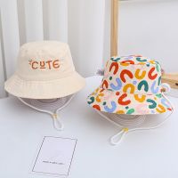 Children Sided Hat Embroidered Baby Boys Protection Cap Kids Outdoor Anti-sunburn Hats