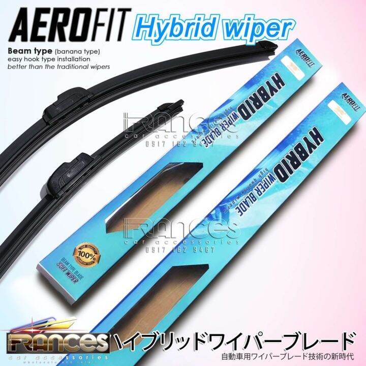 ( 24 14)PAIR HONDA CITY 20042023 BANANA TYPE HYBRID WIPER HEAVY DUTY