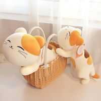 ▥▽◊ 1PCS Cute Little Cartoon Animals Plush Sleeping Toy Stuffed Pillow Cartoon Cat Soft Room Doll Chrictmas Birthday Gift New 2022