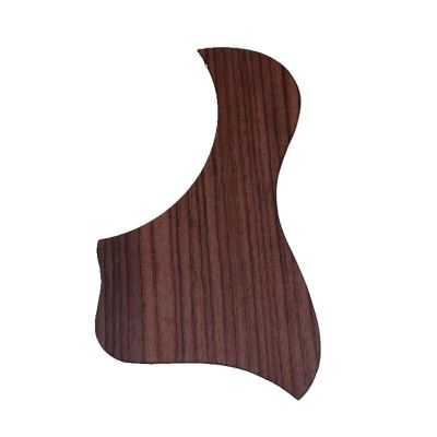 ；‘【； 1Piece Acoustic Left Handed Guitar Pickguard   For Backhand   Guitar Accessories Rose Wood Self Adhesive Pick Guard Sticker