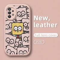 Chenyyka เคสกรณีสําหรับ Samsung A32 5G M32 5G A32 4G A33 5G เคสกรณีการ์ตูน Spoofฟองน้ําบ๊อบออกแบบใหม่หนังนุ่ม Patten ปกหลังกล้องบางกรณีป้องกันปลอกกันกระแทก