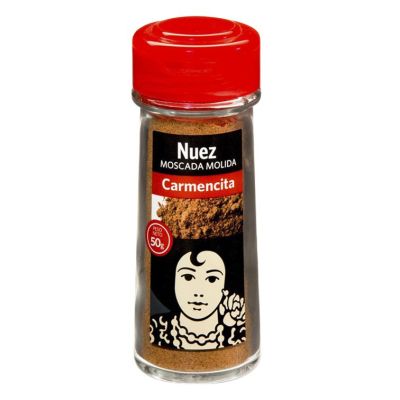 Premium import🔸( x 1) CARMENCITA NUTMEG GROUND 50 g. คาร์เมนซิต้า นัทเมค ลูกจันทน์ป่น 50 g. [CM11]