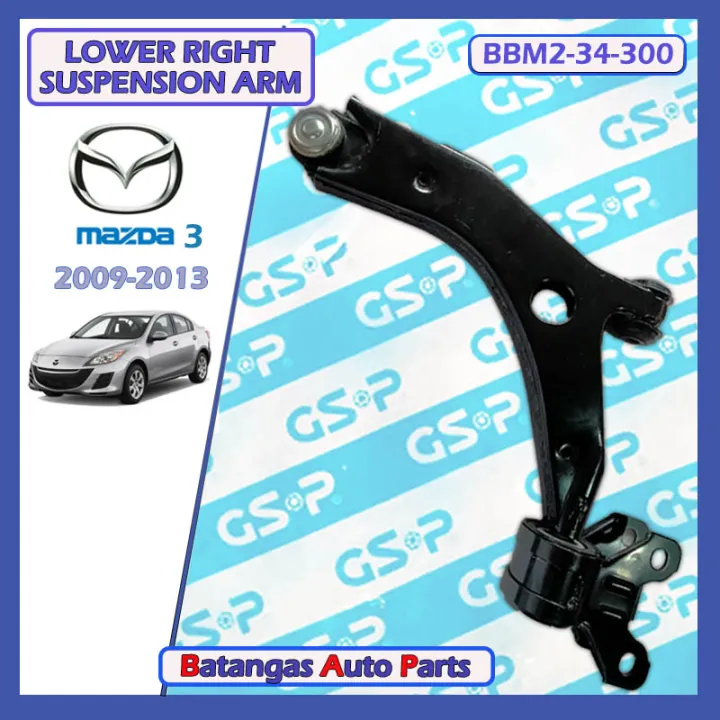 LOWER SUSPENSION ARM MAZDA 3 20092013 RIGHT SIDE PN BBM234300