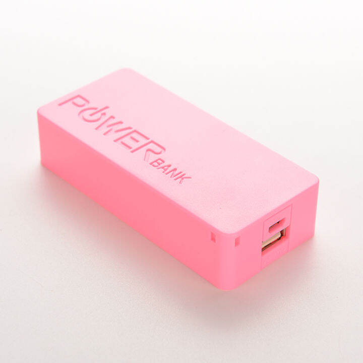 CSPP 5600mAh 2X 18650 USB Power Bank Battery Charger Case DIY Box for