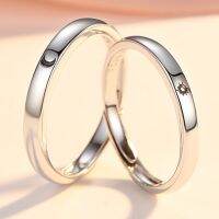 2pcs Couple Rings Adjustable Eachother Lovers Circlet Minimalist Engagement Wedding set Jewlery