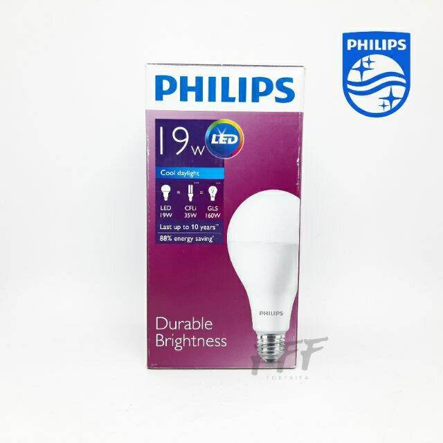 โปรโมชั่น-คุ้มค่า-หลอดไฟ-led-bulb-durable-brightness-19w-e27-daylight-ราคาสุดคุ้ม-หลอด-ไฟ-หลอดไฟตกแต่ง-หลอดไฟบ้าน-หลอดไฟพลังแดด