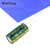 10 pcs Aluminum electrolytic capacitor 1000 uF 16 V 8 * 16 mm 10*13MM 10X17mm Radial Electrolytic kapasitor Electrical Circuitry Parts