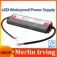 Merlin Irving Shop 150W LED Driver DC12V DC24V IP67 Waterproof Lighting Transformers for Outdoor Lights Power Supply AC100-265V 150W