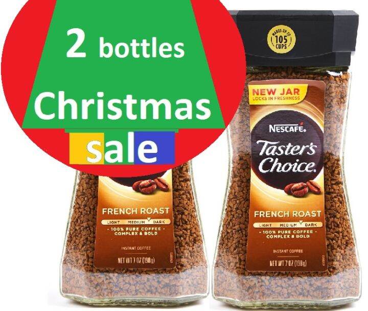 Nescafe Taster's Choice French Roast Instant Coffee 198g Tasters Choice