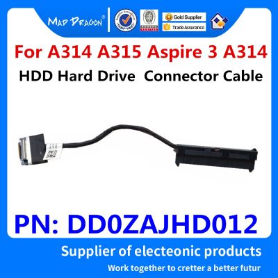 brand new New original laptops HDD Connector Flex Cable For Acer A314 A315 Aspire 3 A314-32-C00A SSD Hard Drive Adapter wire DD0ZAJHD012
