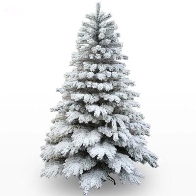 ต้นคริสต์มาสตกแต่งขนาดใหญ่สีขาวต้นคริสต์มาสหิมะขนาด240ซม. สำหรับต้นคริสต์มาส