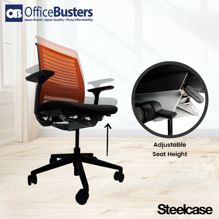 Steelcase Think ver.2 Ergonomic Chair With Arm Rest Mesh Office Chair