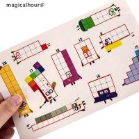 magicalhour Numberblocks Stickers Toys Number Blocks Graffiti DIY Skateboard Cup Bike Decals new