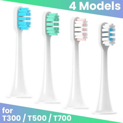 Replacement Brush Heads For Xiaomi Mijia T100/T300/T500/T700 Electric Toothbrush Soft Bristle with Caps Sealed Package