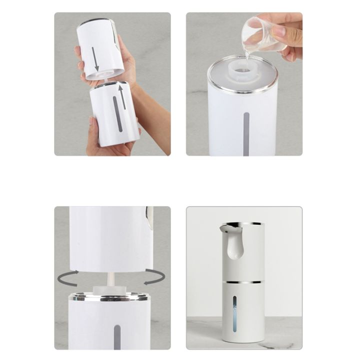 automatic-punching-free-soap-dispenser-induction-hand-foam-soap-dispenser-soap-dispenser-wall-mounted-soap-dispenser