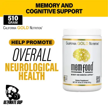 MEM Food, Memory & Cognitive Support, 60 Packets, 0.3 oz (8.5 g) Each,  California Gold Nutrition