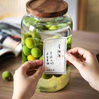 Thickened Glass Jar Wine Large Capacity Moisture-proof Ginseng Wine Pot Household with Lid Arbutus Wine Green Plum Wine Jars New