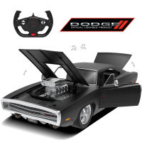 AHlmsm ใหม่ Dodge R/t เครื่องยนต์ RC รถ1:16 Scale รีโมทคอนโทรลรถวิทยุควบคุมแบตเตอรี่แบบชาร์จไฟได้ของเล่นอัตโนมัติสำหรับเด็กผู้ใหญ่